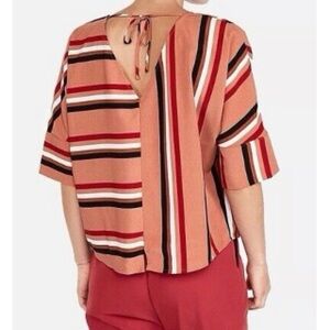 Express Multicolor Striped Blouse